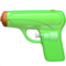 Pistol emoji on Apple